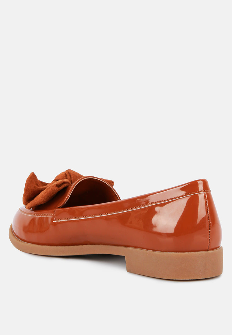 Bowberry Bow-Tie Patent Loafers