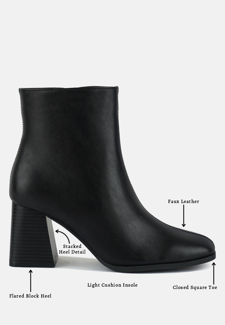 Cox Cut Out Block Heeled Chelsea Boots