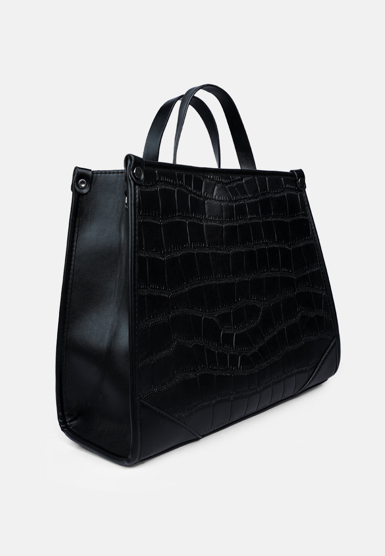 Croco Hand Bag