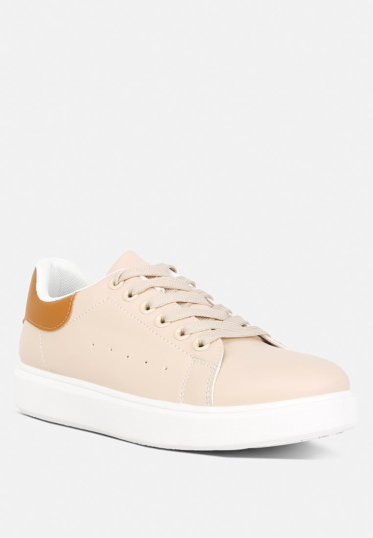 Enora Comfortable Lace Up Sneakers