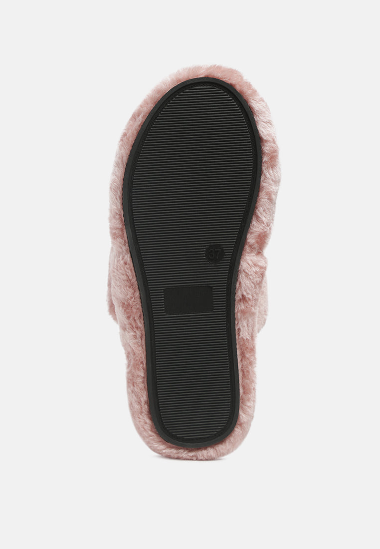 Smoothie Fur Slip-On Flats